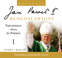 kolekcja minialbumów z płytami „Jan Paweł II Błogoslawiony”