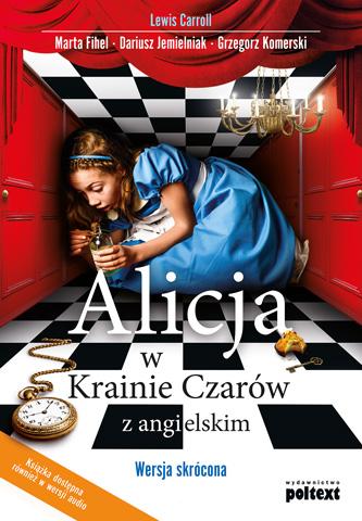 okładka „Alicja w Krainie Czarów z angielskim”