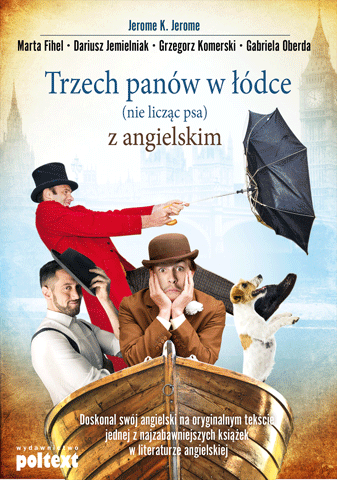 okładka „Trzech panów w łódce”