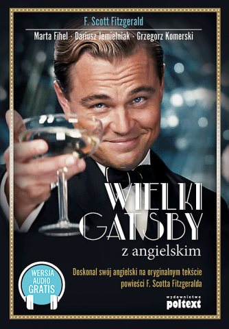 Okładka „Wielki Gatsby z angielskim”